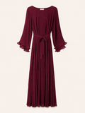 Amelie Dress Burgundy